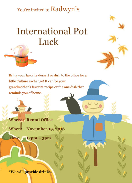 Microsoft Word - international pot luck.doc